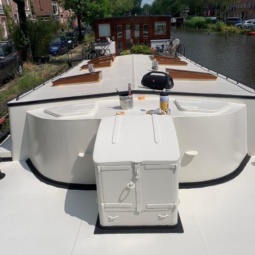 Woonboot renovatie na